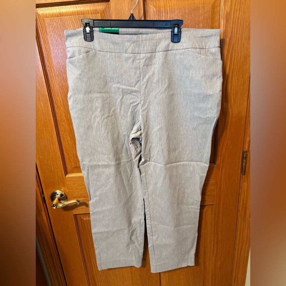 Hilary Radley Light Gray Trousers